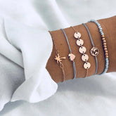 BESTSELLER BEAD Chain Bracelet SET Anklet - Swefashionstore