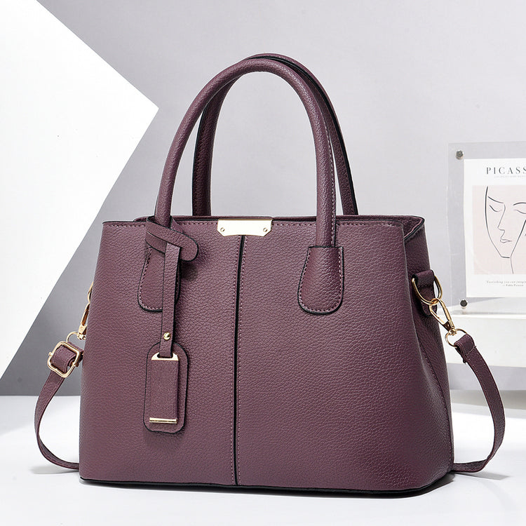 Women PU Leather Handbags Ladies Large Capacity Tote Bag Female Square Shoulder Bags New Fashion Crossbody Bags - Swefashionstore