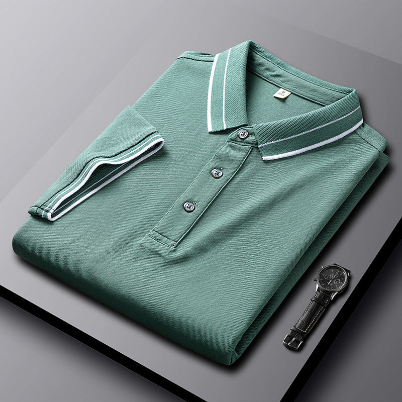 SOMMER Revers Kurzarm T-Shirt SLIM Fit Casual Polo Shirt