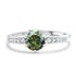 S925 Sterling Silver Moissanite Luxury Four-claw Couple Ring - Swefashionstore