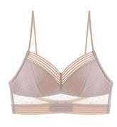 Backless Bra Invisible Bralette Thin Lace Underwear Push Up Brassiere Women - Swefashionstore