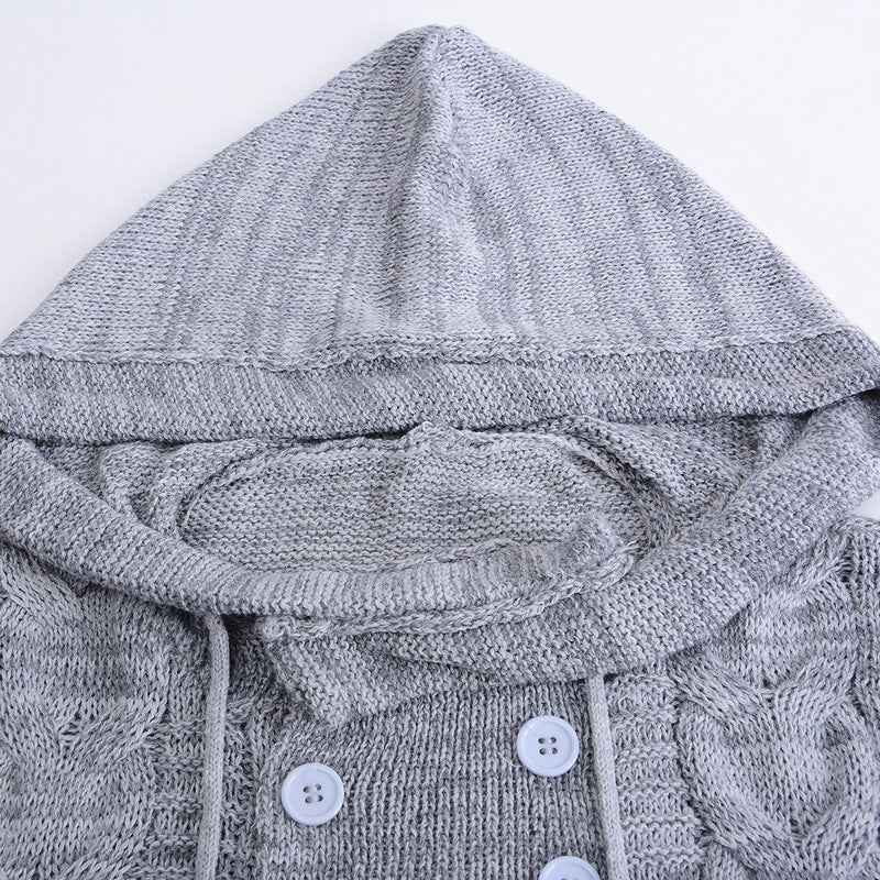 Turtleneck Hooded Sweater - Cozy Style for Every Season