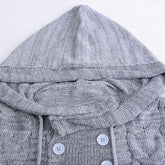 Turtleneck Hooded Sweater - Cozy Style for Every Season