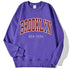 Personality Trend Printed Crew Neck Sweatshirt Women - Swefashionstore