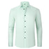 Solid Long Sleeve Shirt Fashion Slim Lapel Button Office Business Shirt Men&