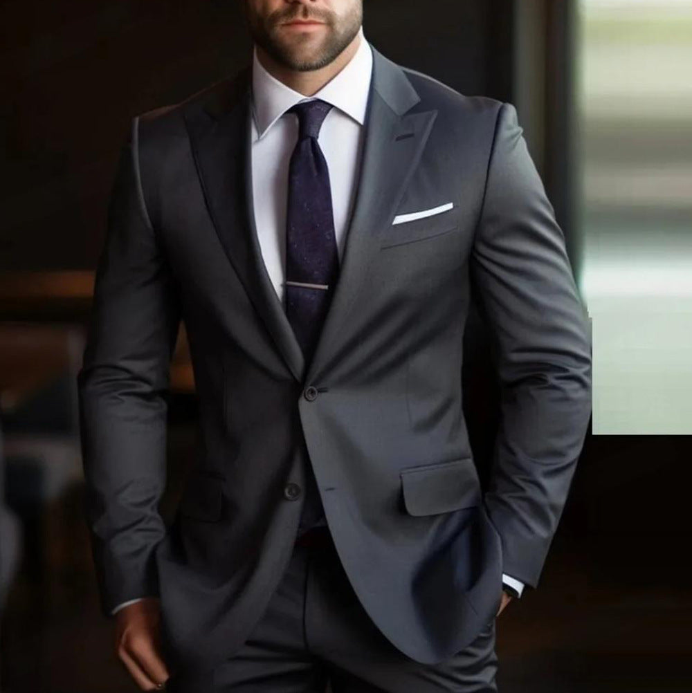 Suit Banquet Wedding Groomsman Suit Suit Two-piece Suit - Swefashionstore