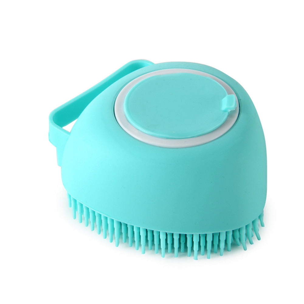 Silicone Dog Bath Massage Gloves Brush Pet Cat Bathroom Cleaning Tool Comb Brush For Dog Can Pour Shampoo Dog Grooming Supplies - Swefashionstore