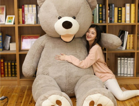 Giant Teddy Bear Plush Toy Huge  Soft Toys  Leather Shell - Swefashionstore