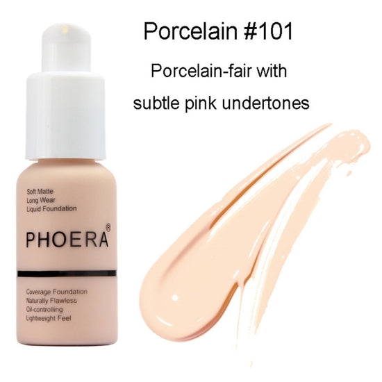 PHOERA Smoothing Liquid Foundation Oil Control - Swefashionstore