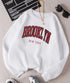 Personality Trend Printed Crew Neck Sweatshirt Women - Swefashionstore