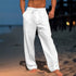 Casual Wide-Leg Straight Pants With Pockets For Men - Swefashionstore