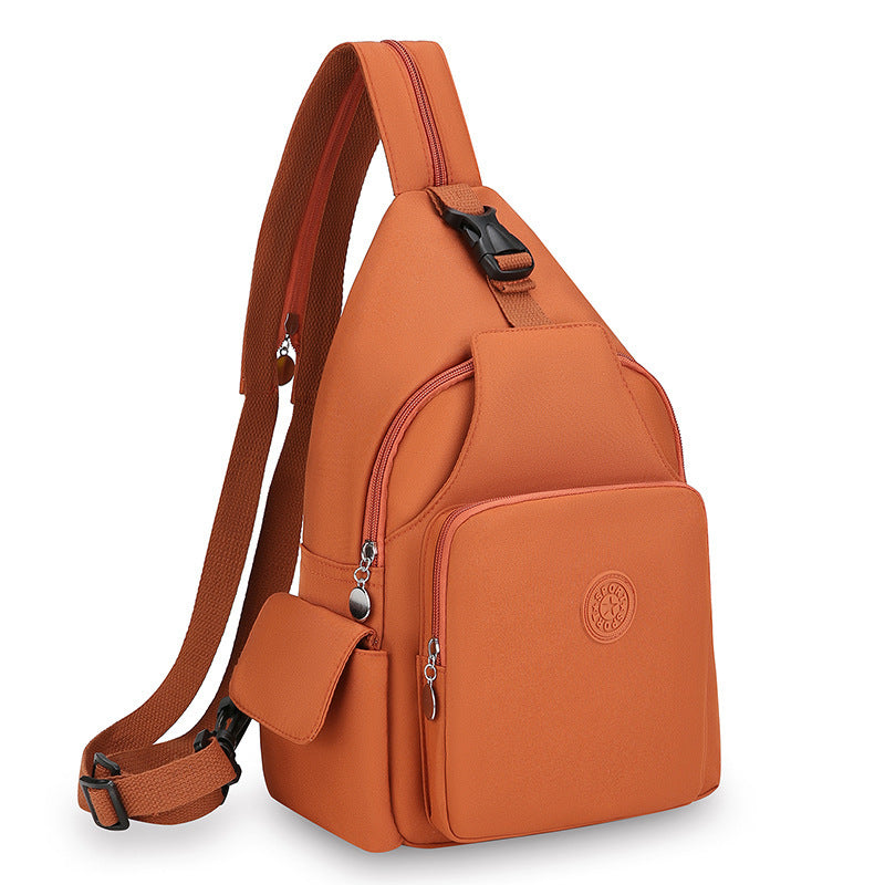 FASHION Rucksack Damen CASUAL Wasserdichte multifunktionale Brusttasche