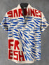 VINTAGE Linen Comfort Short Sleeve Shirt - Swefashionstore