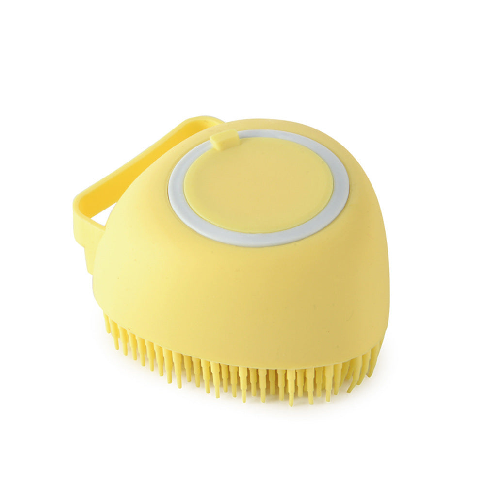 Silicone Dog Bath Massage Gloves Brush Pet Cat Bathroom Cleaning Tool Comb Brush For Dog Can Pour Shampoo Dog Grooming Supplies - Swefashionstore