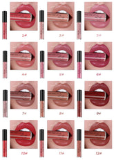 Silky Cream Texture Lip Gloss Aliexpress Shopee Cross-Border Exclusive Lip Glaze Lip Gloss Lipstick - Swefashionstore