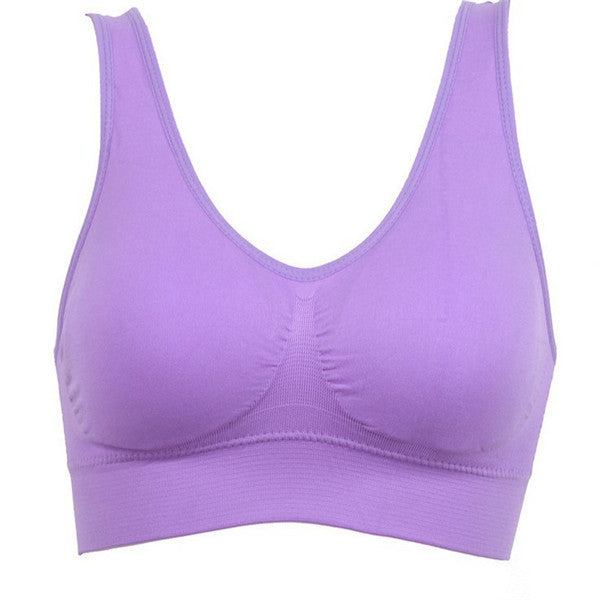 Frauen YOGA Tank Tops SPORT Bh Workout Fitness