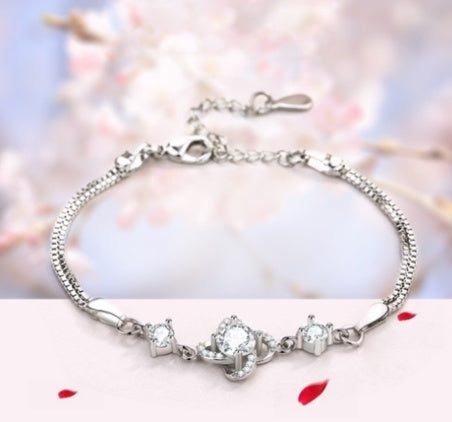LIMITIERTE EDITION 925 Sterling Silber Halskette für Damen