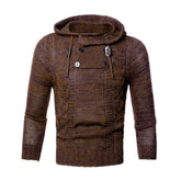 Turtleneck Hooded Sweater - Cozy Style for Every Season