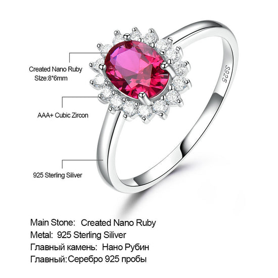 Threecolor Baby Stone Ring Women - Swefashionstore