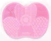 Makeup brush cleaning pad cleaning pad
