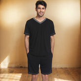 SUMMER Casual Suit Short-sleeved Shorts Two-piece Set - Swefashionstore