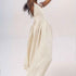 Summer V-neck Dress - High Waist Long Dress for Effortless Style - Swefashionstore