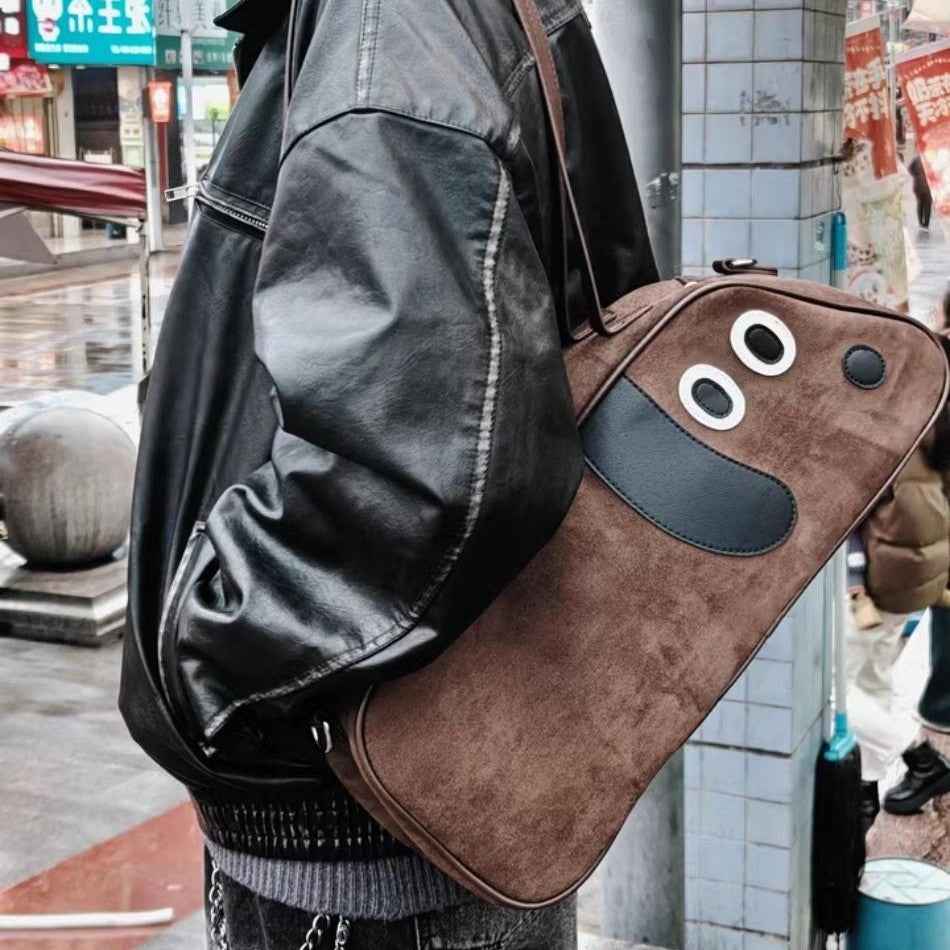 Virtue Pull Sausage Dog Cute Large Capacity Crossbody Shoulder Bag