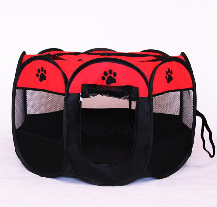 Fast folding octagonal pet fence Great for outdoor dogs