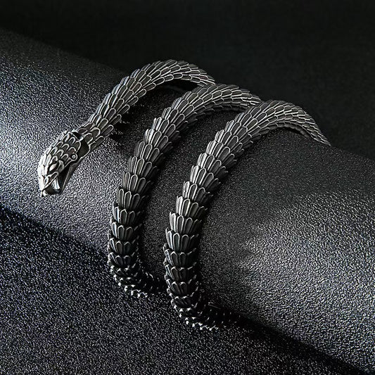 Creative Cast Schlangenschuppen Herrenarmband