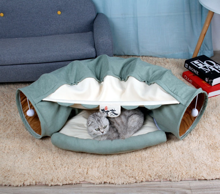 Pet Cats Tunnel Interactive Play Toy - Swefashionstore
