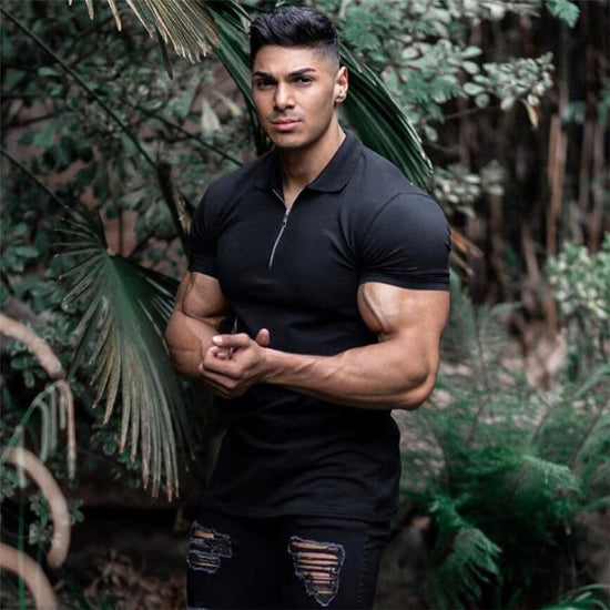Sports Polo Shirt Short-sleeved Casual - Swefashionstore