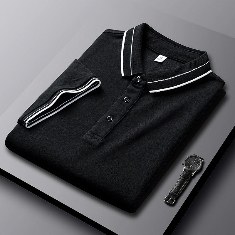 SOMMER Revers Kurzarm T-Shirt SLIM Fit Casual Polo Shirt