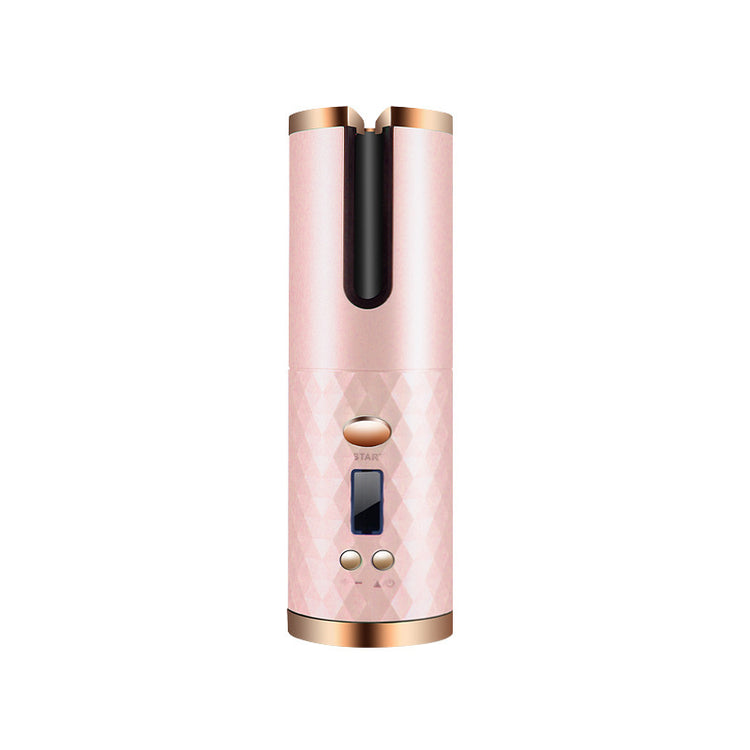 Rechargeable AUTOMATIC Hair Curler Women PORTABLE Hair Curling STYLER - Swefashionstore