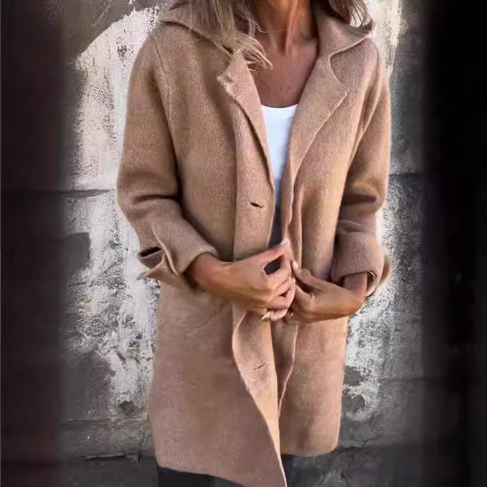 Cardigan With Pockets Outwear Coat for Women - Swefashionstore