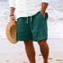 Stripe Print Shorts Summer Fashion Drawstring Sweatpants Casual Clothing For Men - Swefashionstore