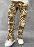 Long Tight Fit Stacked Jeans For Mens Clothing - Swefashionstore