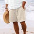 Stripe Print Shorts Summer Fashion Drawstring Sweatpants Casual Clothing For Men - Swefashionstore