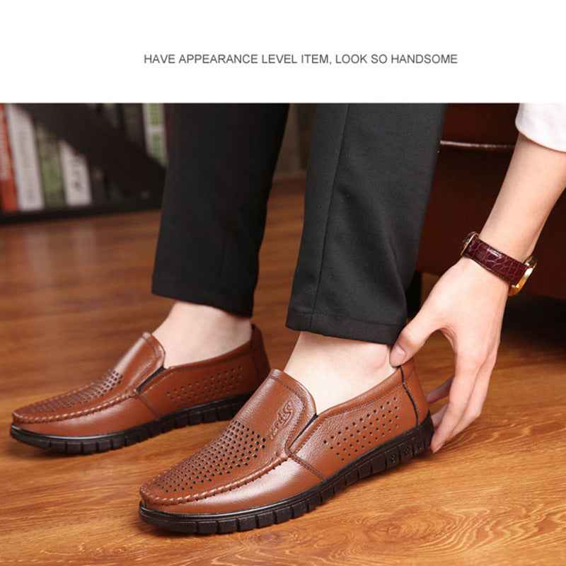 Cowhide Leather Sandals for Ultimate Comfort and Style - Swefashionstore
