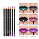 36 Color Lip Liner Waterproof Non-smudge Nude Color - Swefashionstore
