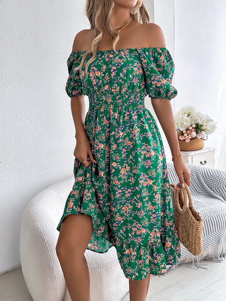 Summer Fashion Ruffles Dresses Women&