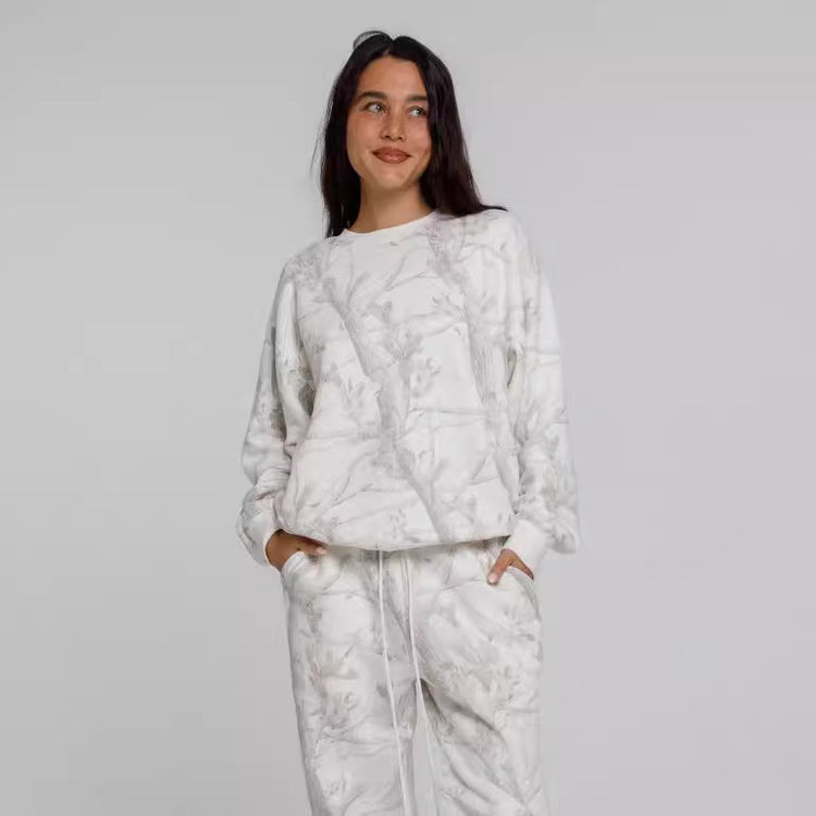Bestseller Two-Piece Sets Women Camouflage Hoodie/Pants - Swefashionstore