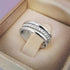 Simple Golden Sliver Rhinestones Ring - Swefashionstore