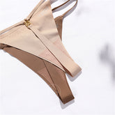 Seamless Thin Belt Buckle T-shaped Panties T-string For Women Underwear - Swefashionstore