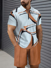 Short-sleeved Shorts Two-piece Sports And Leisure Men&