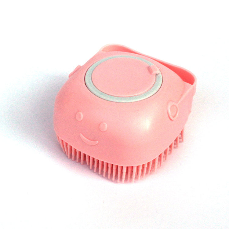 Silicone Dog Bath Massage Gloves Brush Pet Cat Bathroom Cleaning Tool Comb Brush For Dog Can Pour Shampoo Dog Grooming Supplies - Swefashionstore