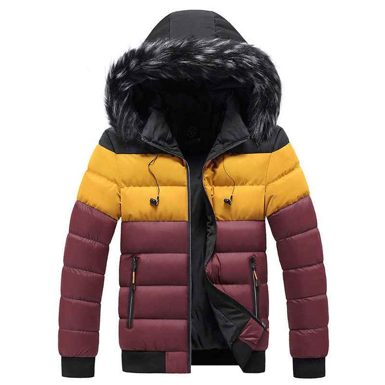 Hooded jacket men&