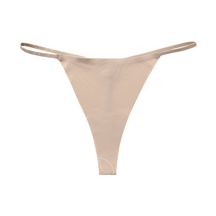 Seamless Thin Belt Buckle T-shaped Panties T-string For Women Underwear - Swefashionstore