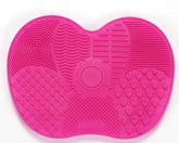 Makeup brush cleaning pad cleaning pad