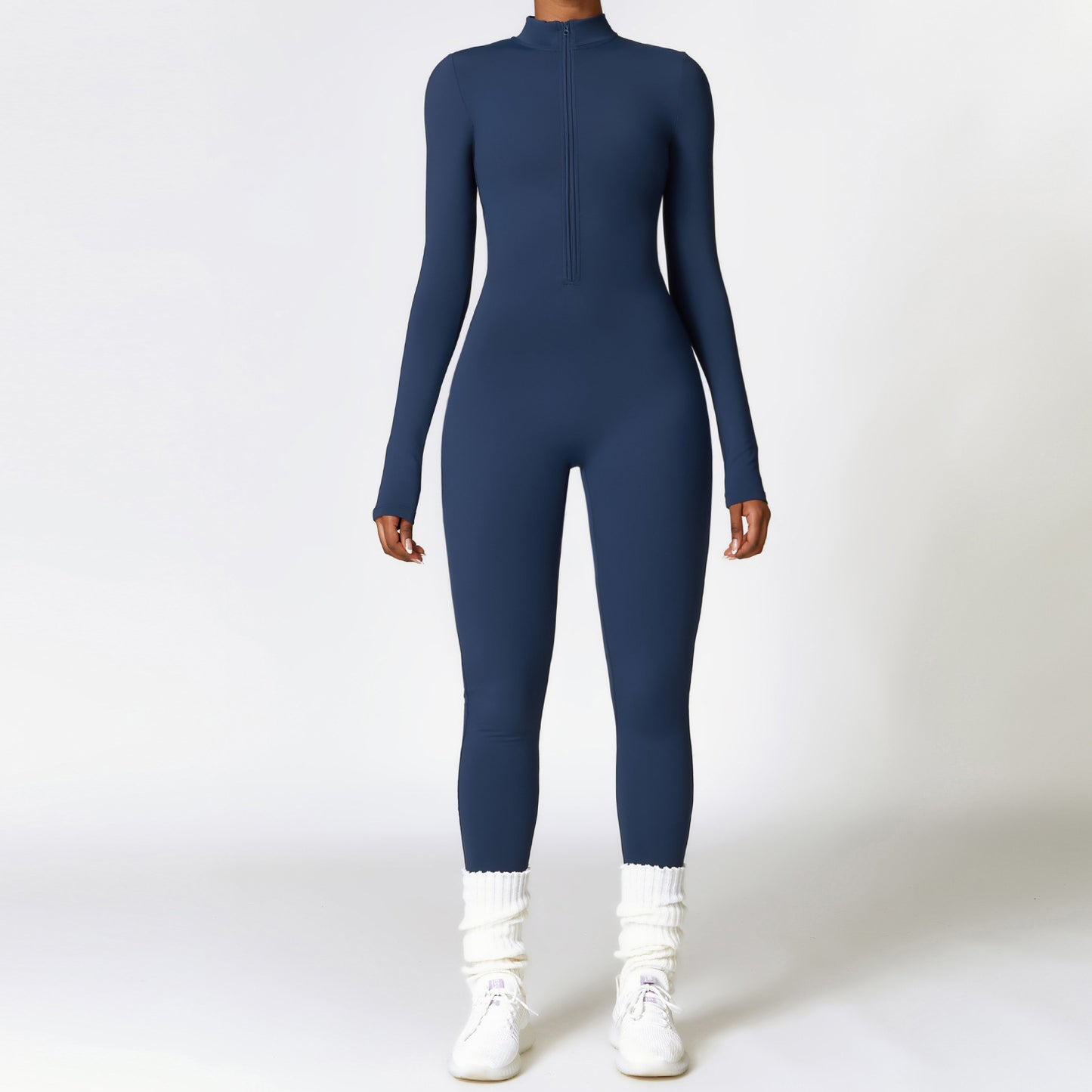 Long-sleeved Jumpsuit
