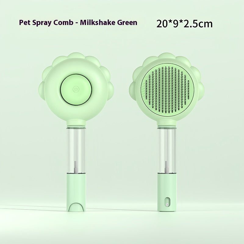 2 In 1 Self Cleaning Dog Brush
